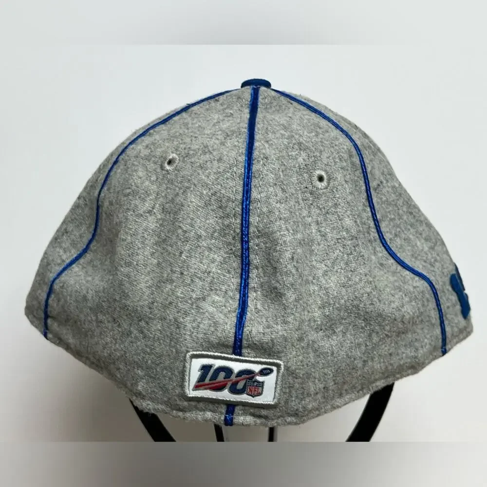NWS New York Giants New Era 1930's 2019 Home Sideline 59FIFTY Fitted Hat 7 1/2